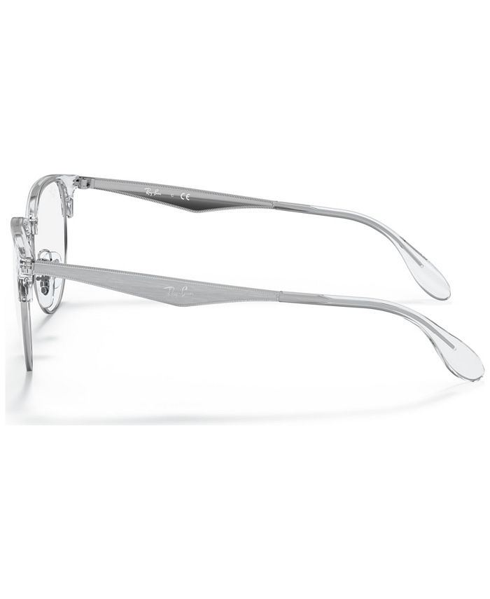 Ray-Ban Unisex Eyeglasses, RB6396 - Silver - 51mm