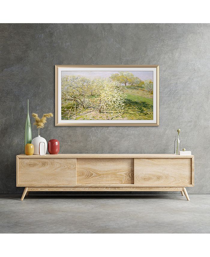 Deco TV Frames 75" Customizable Alloy Prismatic Frame for Samsung The