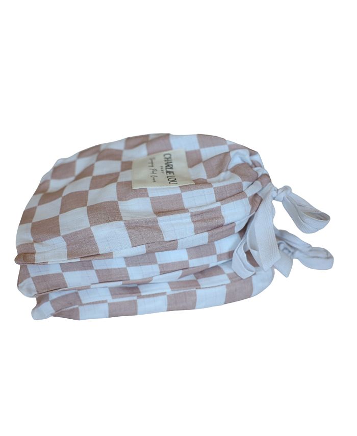 Charlie Lou Baby Baby Boys or Baby Girls Checkered Luxe Swaddle Macy's