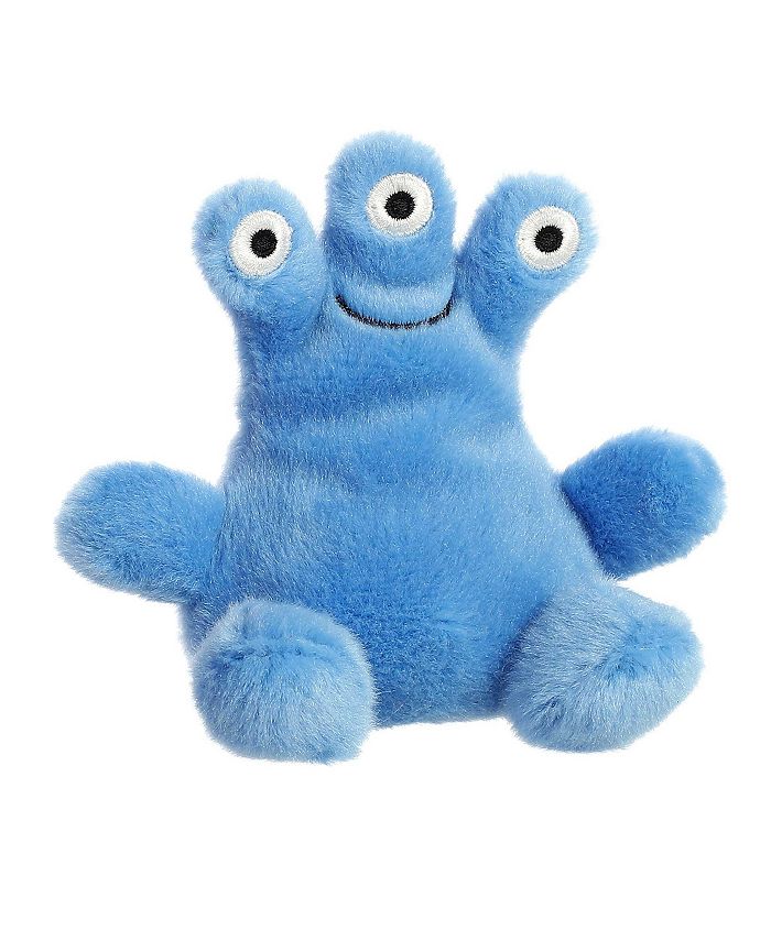 Aurora Mini Zeke Monster Palm Pals Adorable Plush Toy Blue 5" - Macy's