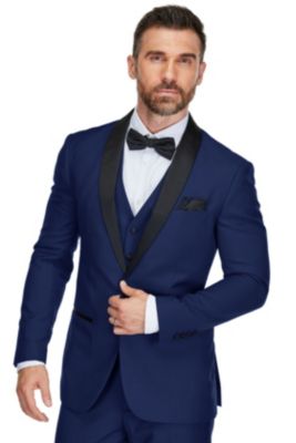 Men's 3-Piece Slim Fit Shawl Lapel Tuxedo