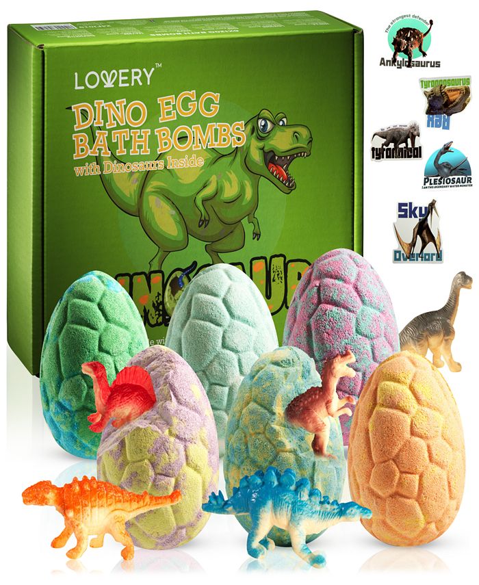Lovery 18Pc. Dinosaur Bath Bombs Gift Set Macy's