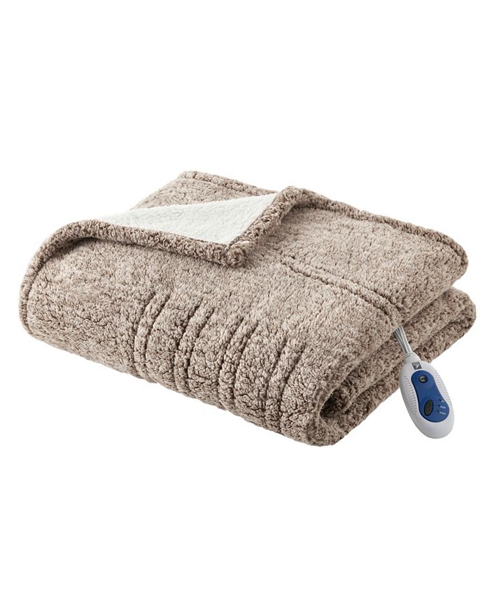 Sleep philosophy heated throw sales