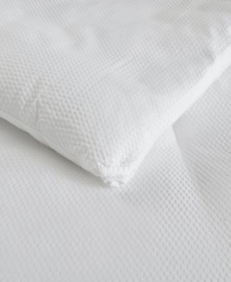 Honeycomb Textured Oversized Down Alternative Comforter, King/California King