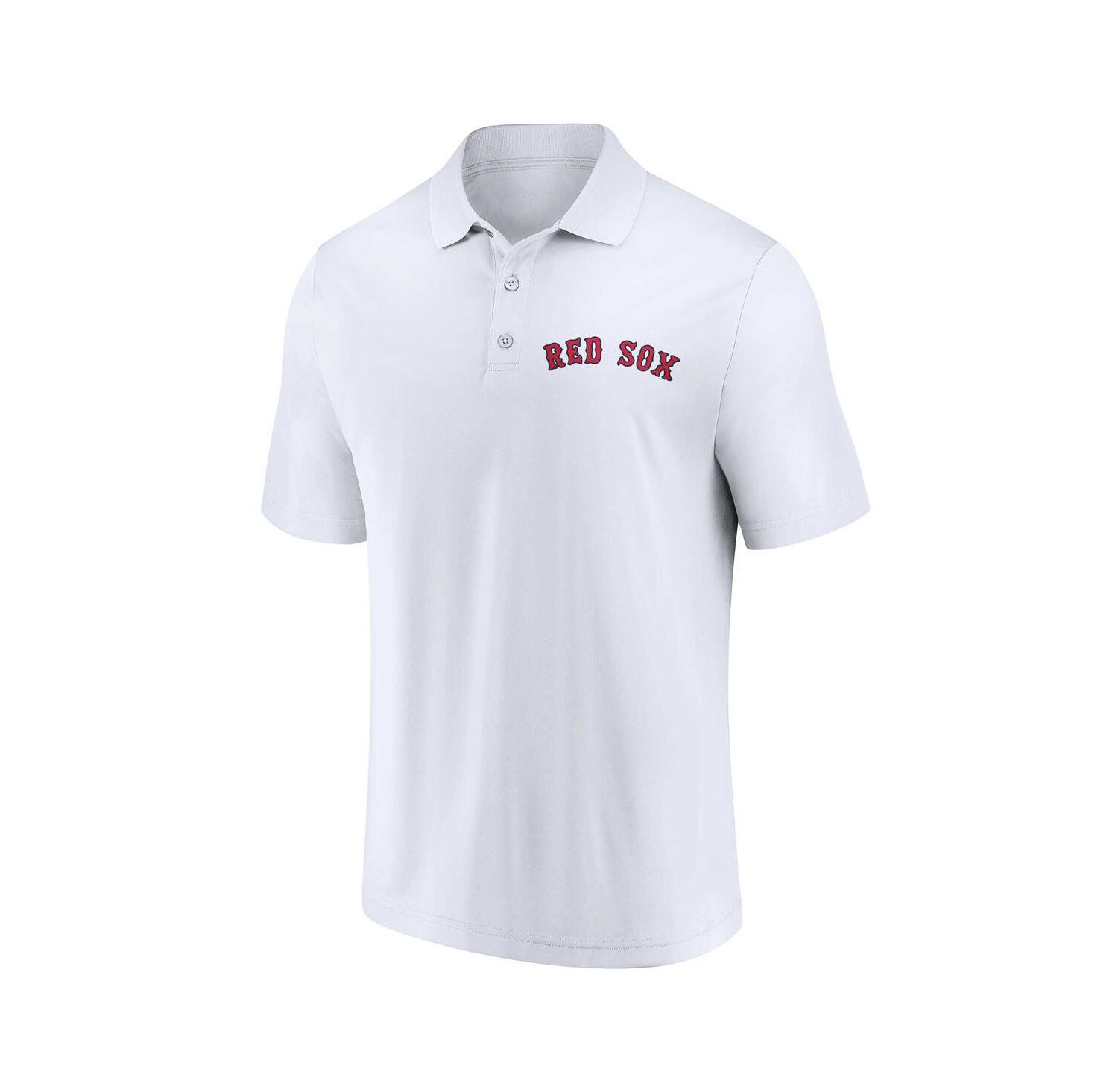 Men's Navy, White Boston Red Sox Two-Pack Logo Lockup Polo Shirt Set