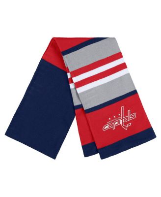 Women's Washington Capitals Stripe Glove and Scarf Set