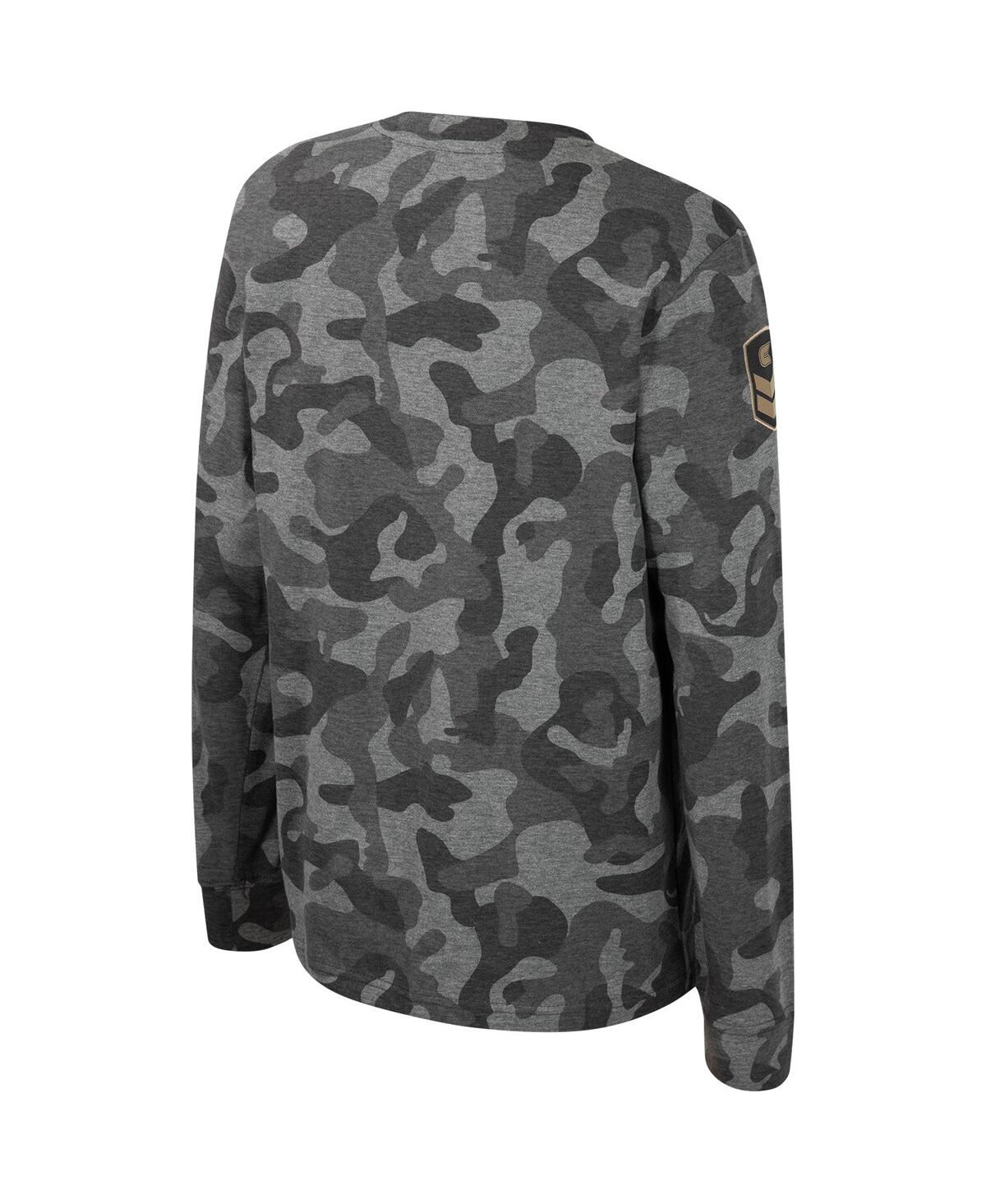Colosseum Big Boys  Camo Notre Dame Fighting Irish Oht Military-inspired Appreciation Dark Star Long  In Camo