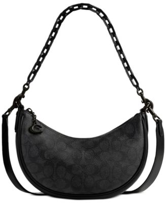 macys coach shoulder bag