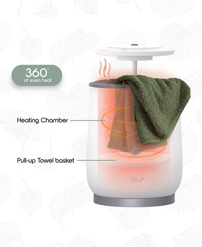 Tzumi SLF Luxury Towel 20L Electric Bucket Towel Warmer - White