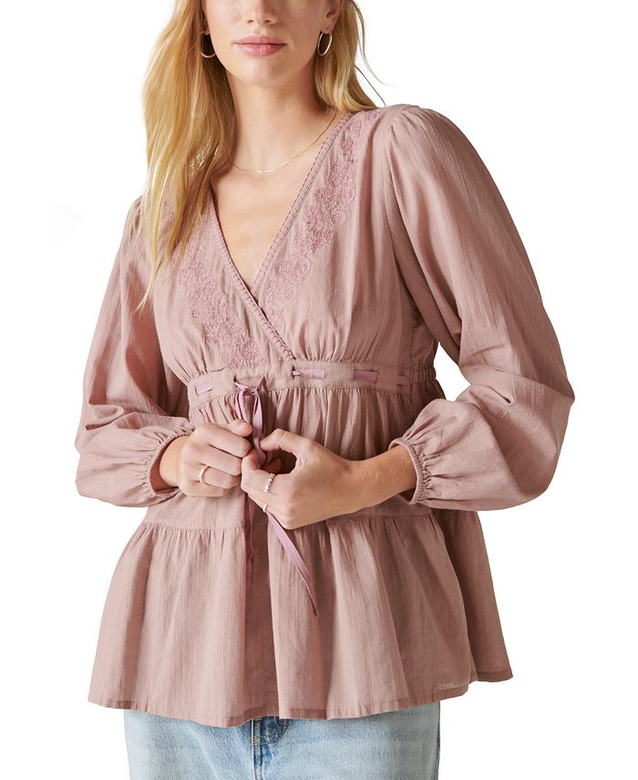 Ember Cotton Babydoll Top main image 0