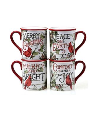 Evergreen Christmas 16 Piece Dinnerware