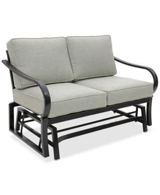 CLOSEOUT! St Croix Outdoor Loveseat Glider, Created for Macy's