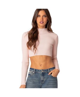 Edikted Women's Dolly knitted crop top