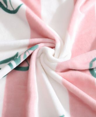 Cabana Plush Striped Throw, 50" x 70"