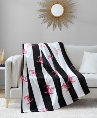 Cabana Plush Striped Throw, 50" x 70"