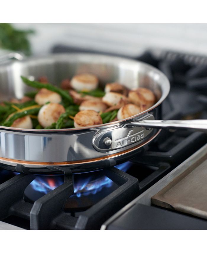 AllClad CopperCore 3 Qt. Covered Saute Pan Macy's