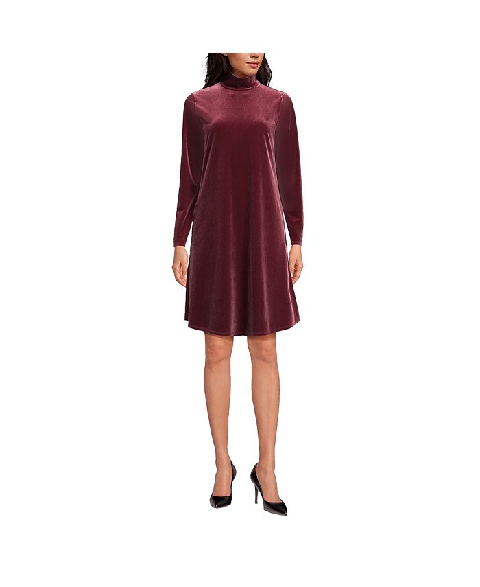 Lands end velvet dress 2025