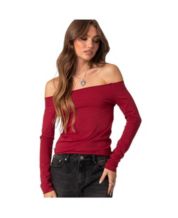 Macys off clearance the shoulder top
