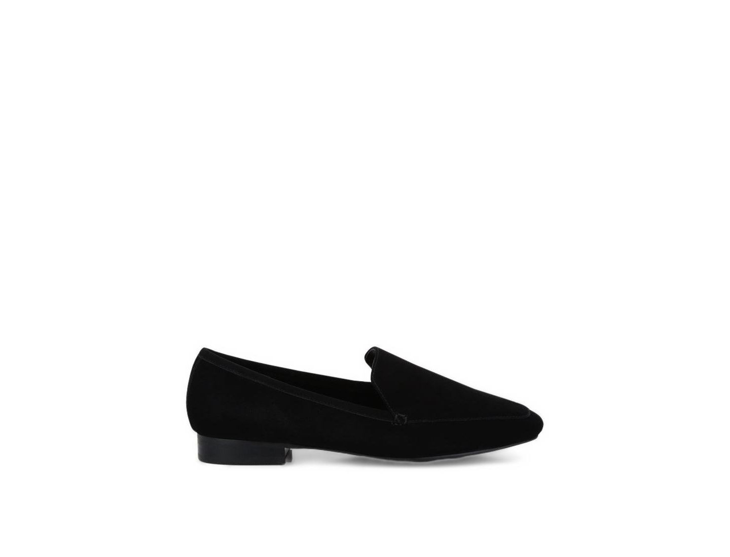 Женские туфли Rag & Co Julia Black Suede Semi Casual, цвет: Чёрный — фото 1