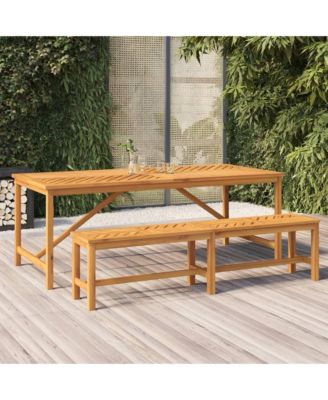 Patio Bench 70.9" Solid Wood Acacia