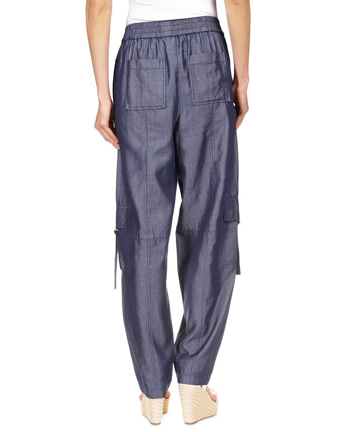 Michael Kors Women's Pull-On Utility Pants - Macy's