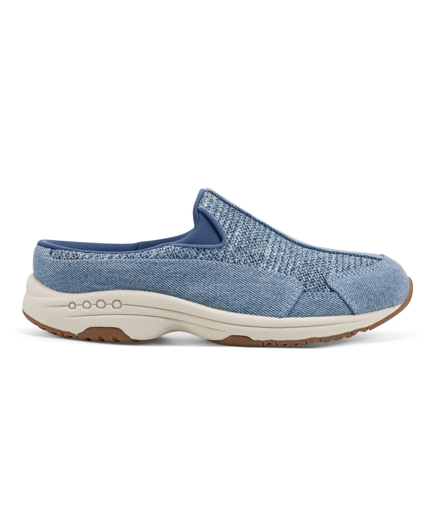 Женские кроссовки Easy Spirit Traveltime Slip-On Mule Walking, цвет: Синий джинсовый — фото 2