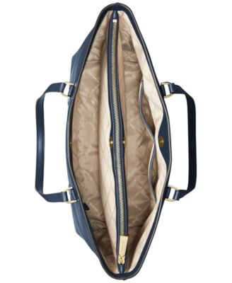 Michael Kors Temple Large Leather Tote - Macy's