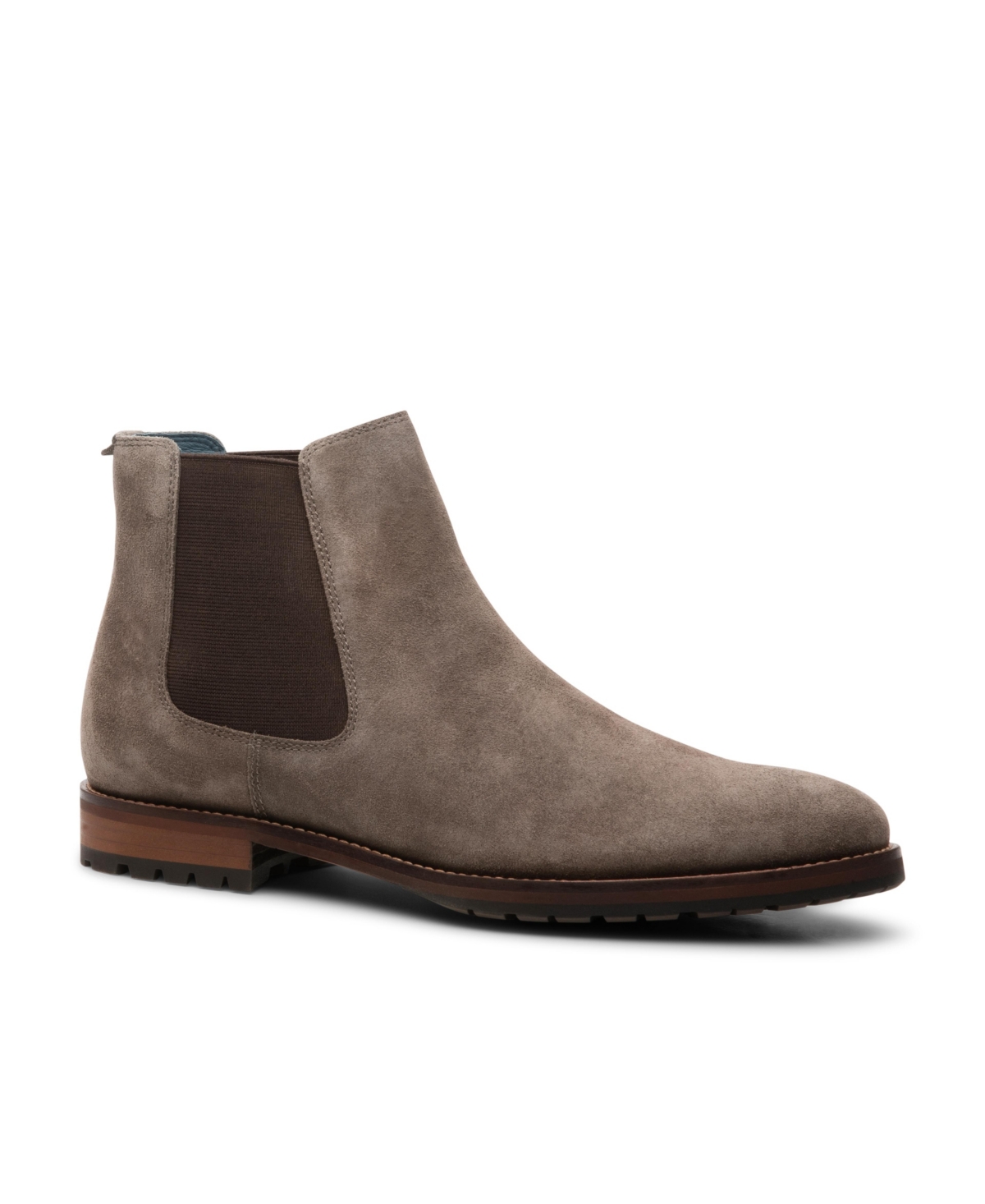 Men's Davidson Fashion Dress Casual Chelsea Boots - Taupe suede
