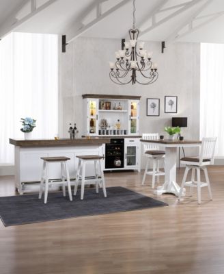 CLOSEOUT Peighton 3 Piece Bar Set (Bar with 2 Stools)