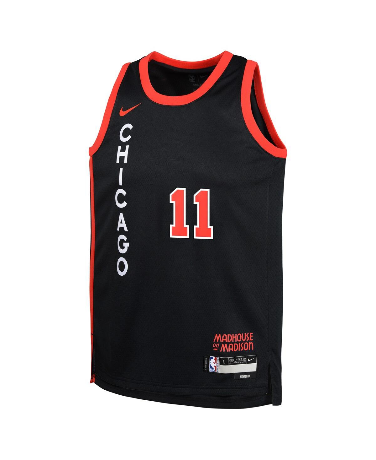 Big Boys Nike DeMar DeRozanChicago Bulls 2023/24 Swingman Replica Jersey - City Edition - Black