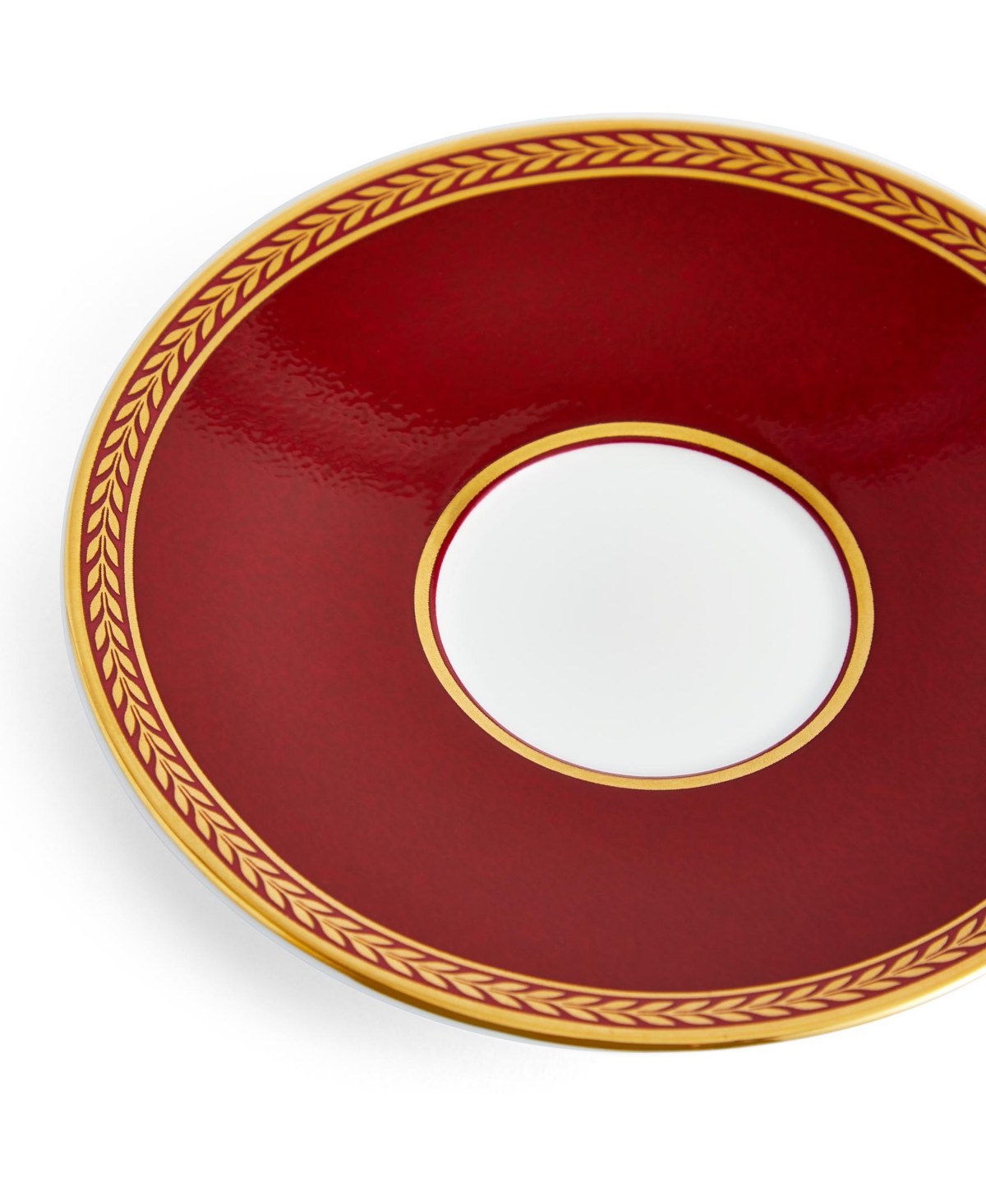 Wedgwood Renaissance Red China Coffee Cup And Saucer In Red