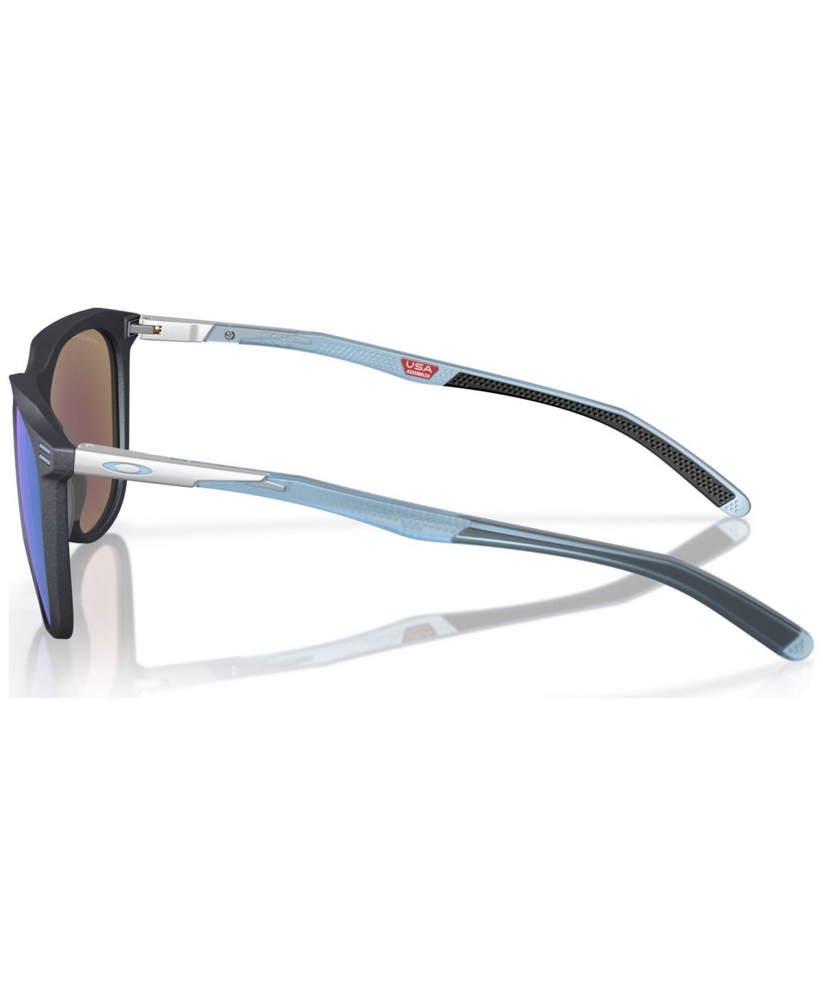 Shop Oakley Men's Thurso (low Bridge Fit) Re-discover Collection Low Bridge Fit Sunglasses, Mirror Oo9286a In Blue Steel