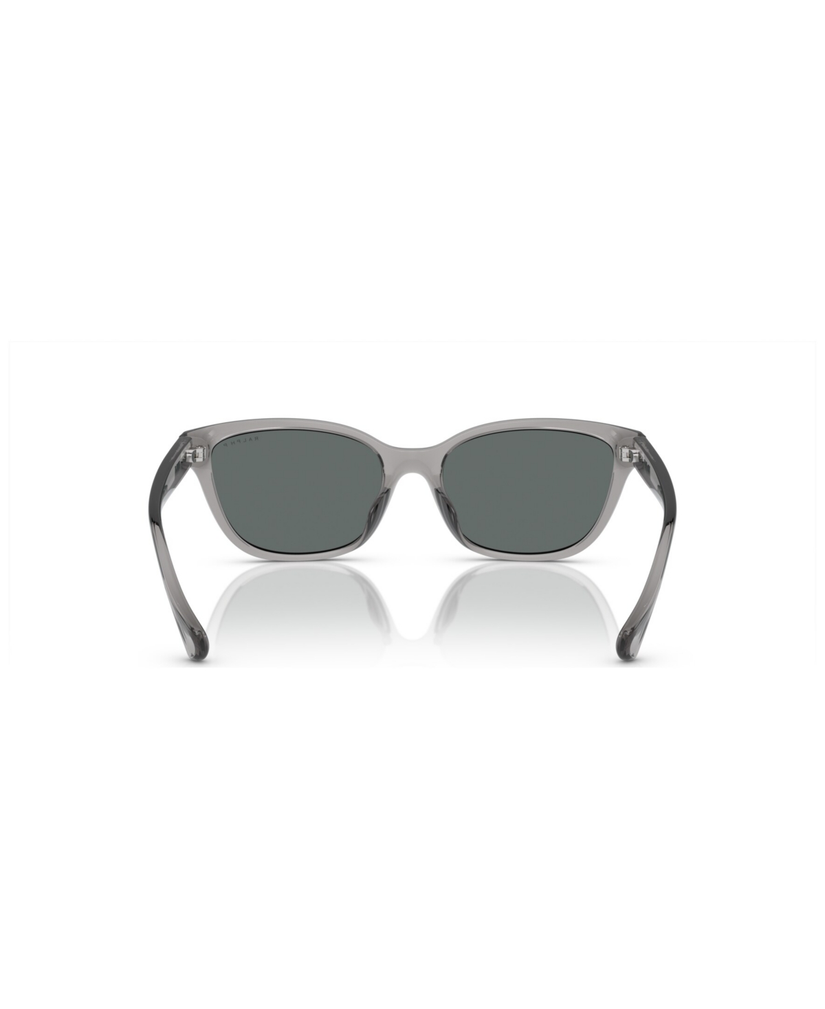 Shop Ralph By Ralph Lauren Women's Polarized Sunglasses, Polar Ra5307u In Shiny Transparent Gray