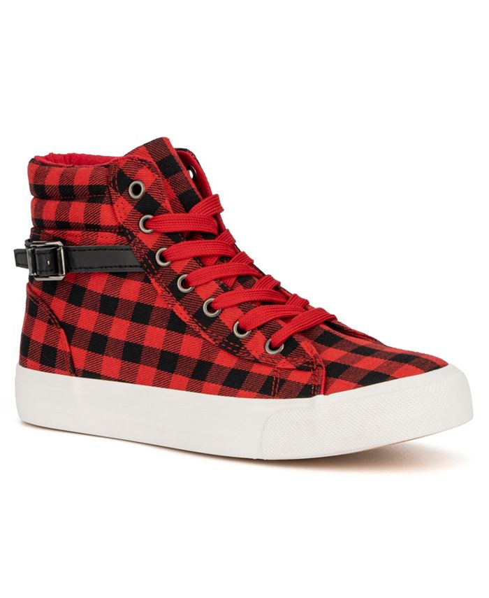 High top 2025 vans macy's