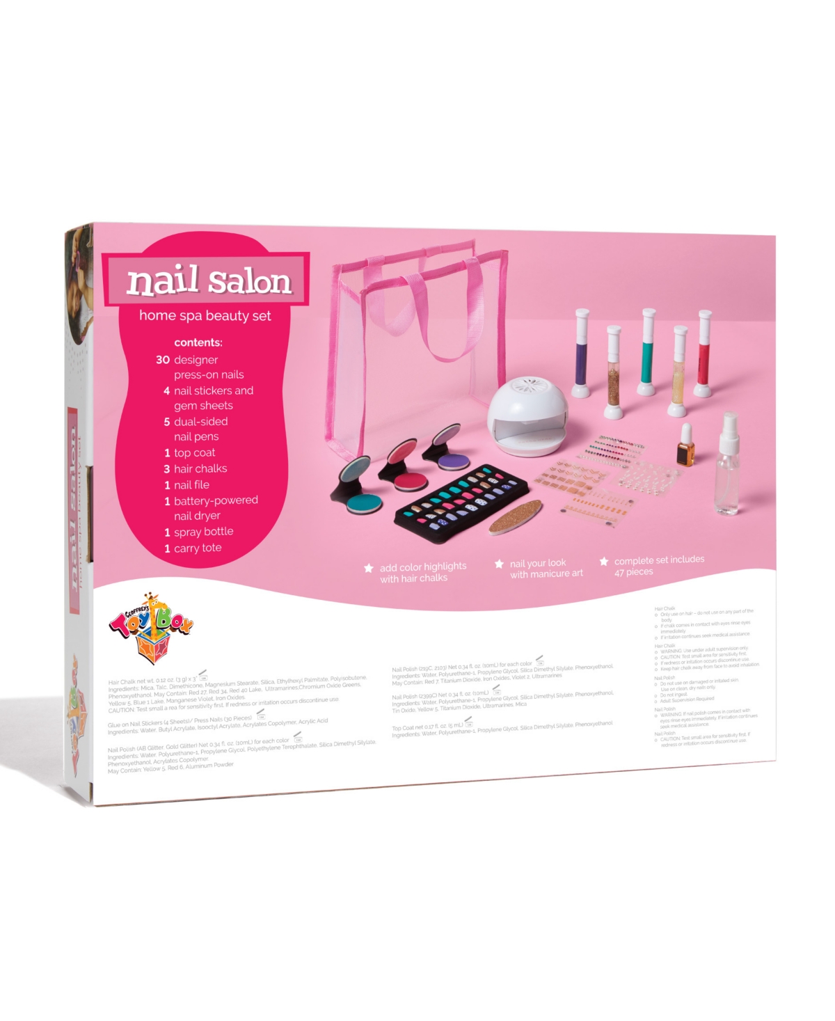 Geoffrey's Toy Box Pampered Play Day Spa Beauty Set, Created For Macy's In White