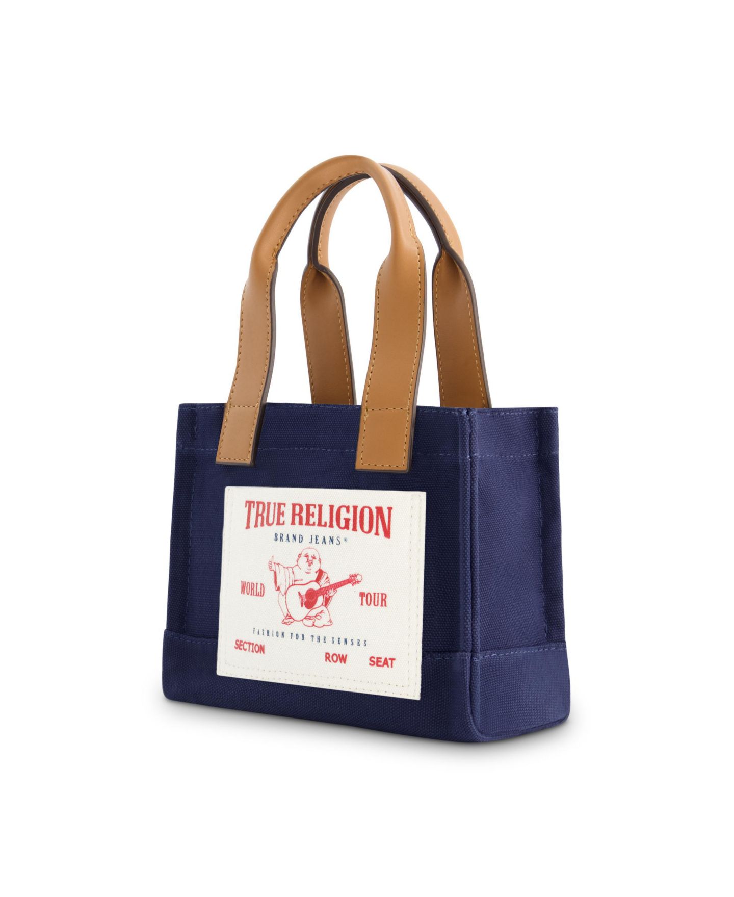 Женская сумка True Religion Mini Tote, цвет: Тёмно-синий — фото 3
