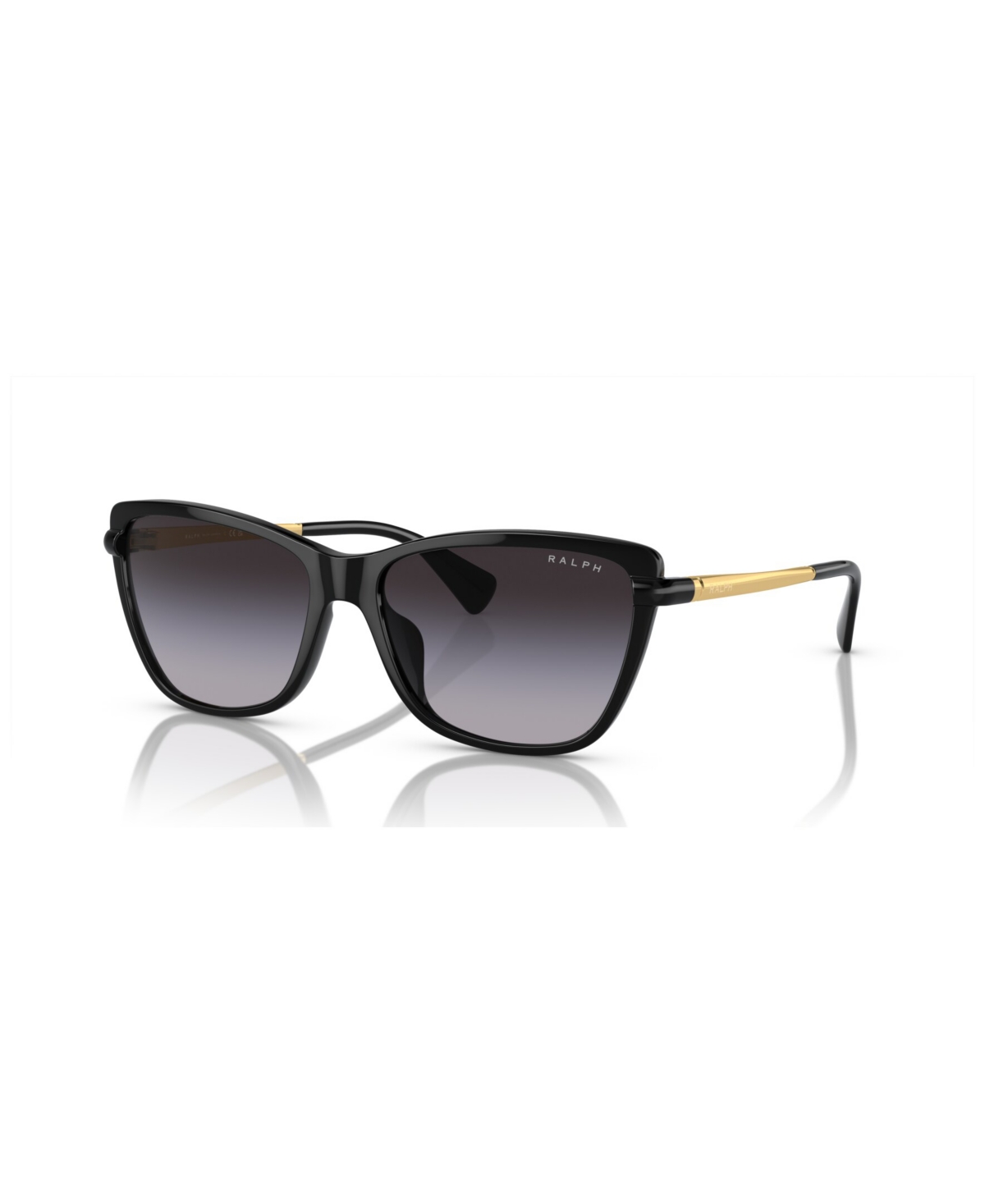 Ralph By Ralph Lauren Women's Sunglasses, Gradient Ra5308u In Shiny Black