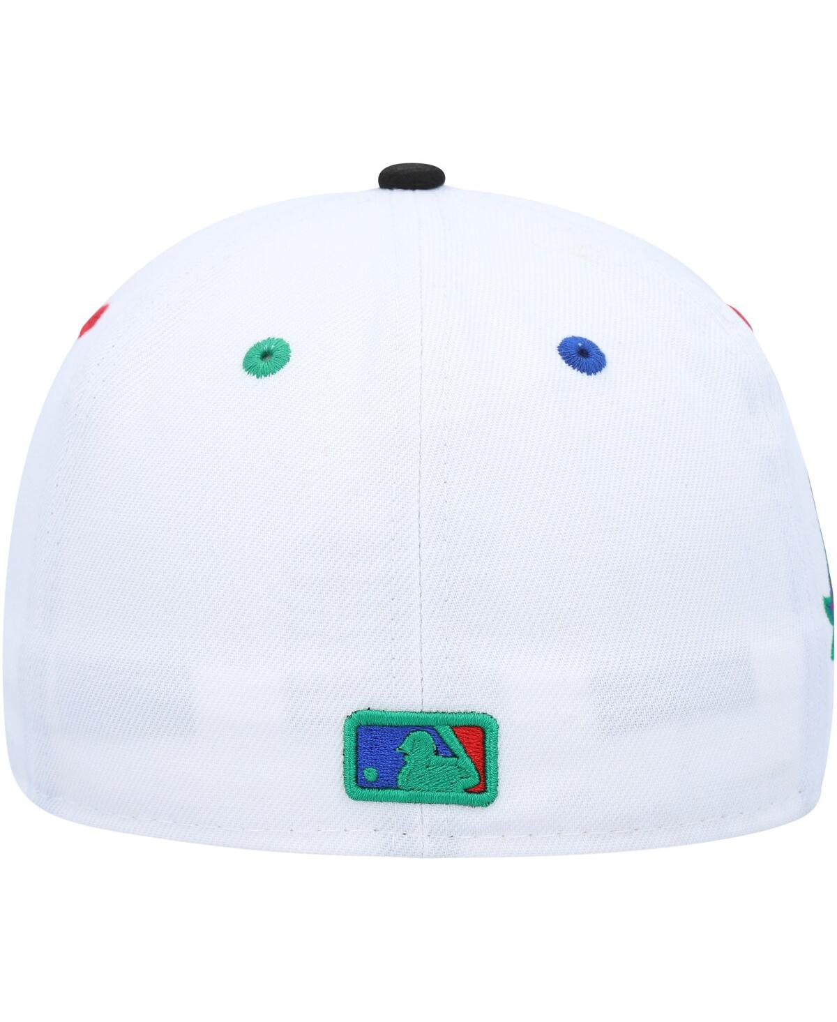 Shop New Era Men's  White, Black San Francisco Giants 1984 Mlb All-star Game Primary Eye 59fifty Fitted Ha In White,black