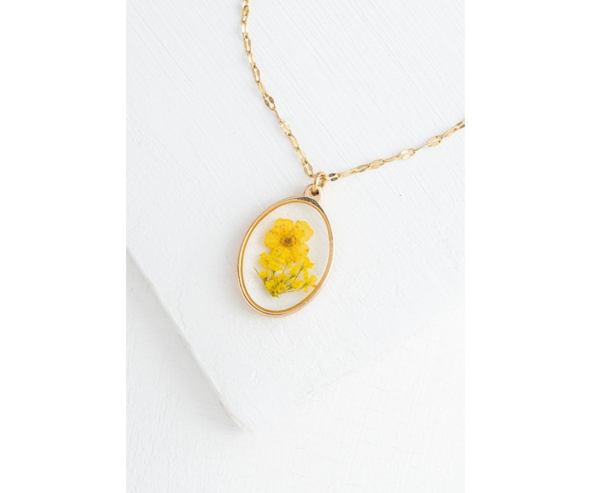 In Bloom Necklace - Yellow