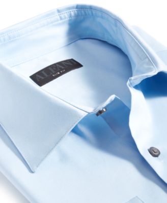 Men's Temperature Regulating Solid Dress Shirt, Slim & Regular Fit