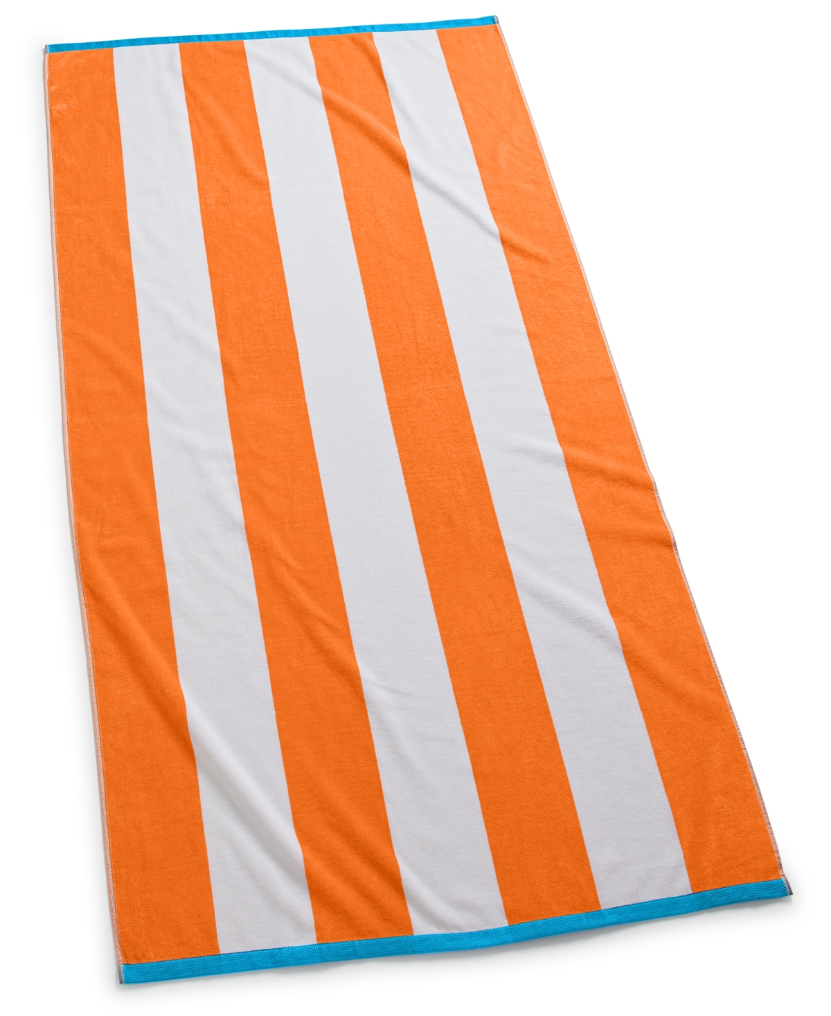 Shop Charter Club Resort Cabana Stripe Beach Towel, Created For Macy's In Orange Soda