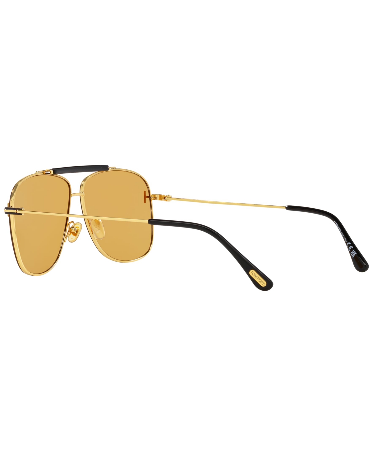 Shop Tom Ford Men's Jaden Sunglasses Tr001628 In Shiny Gold