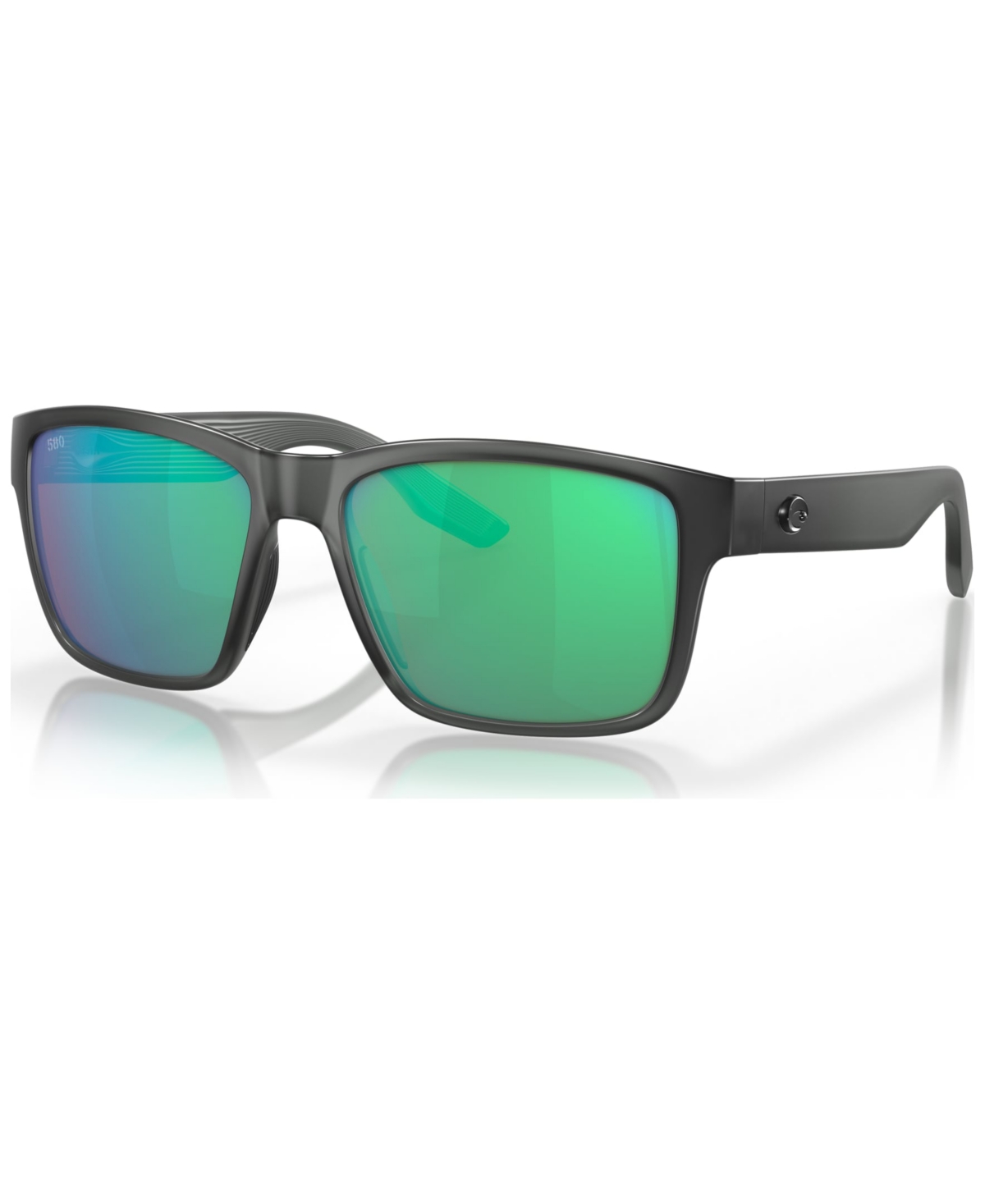 Shop Costa Del Mar Men's Paunch Polarized Sunglasses, Mirror Polar 6s9049 In Matte Smoke Crystal