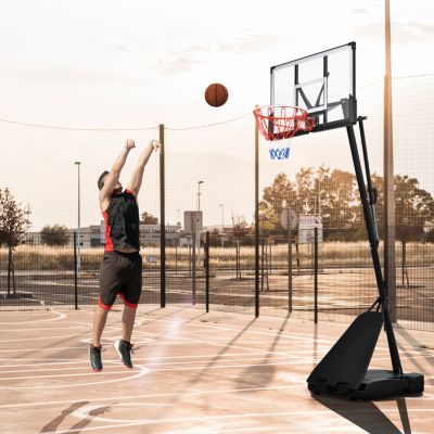 Streamdale Height-Adjustable LED Basketball Hoop System