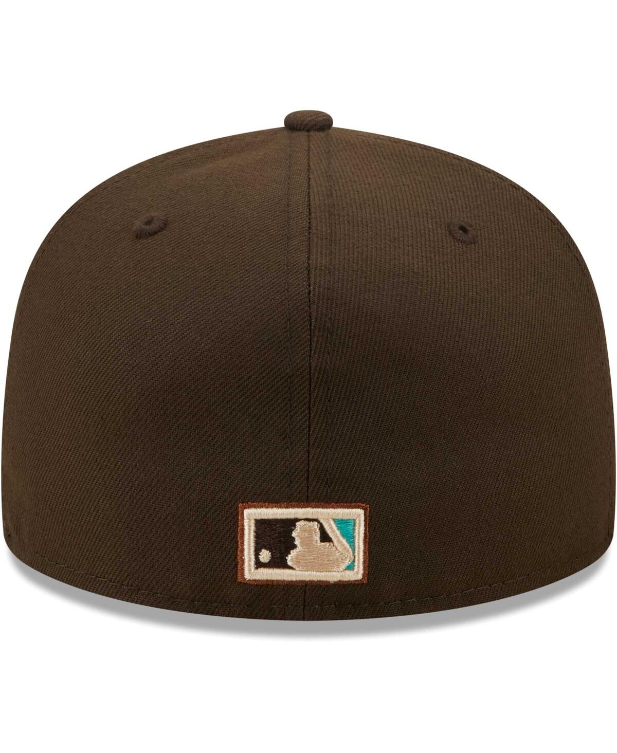Shop New Era Men's  Brown, Mint Chicago White Sox Walnut Mint 59fifty Fitted Hat In Brown,mint