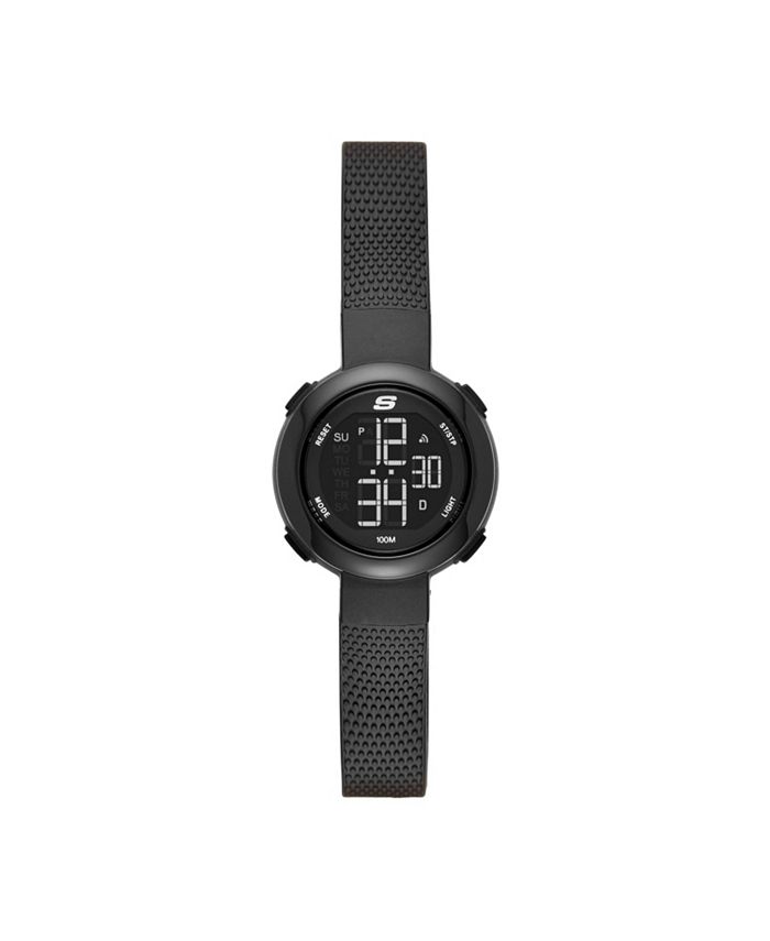 Skechers Sunridge Women's Black Digital Watch Macy's