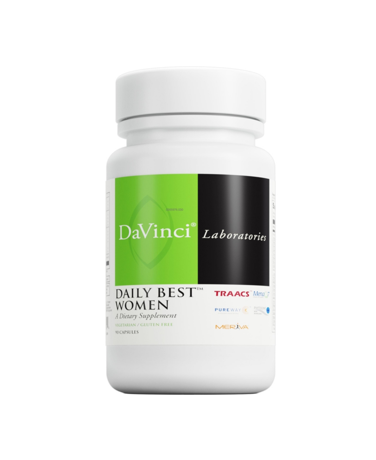 DaVinci Labs - Daily Best Women - A Dietary Supplement with Vitamin B6, Vitamin B12 Vitamin C, Vitamin K2, and More - Vegetarian,