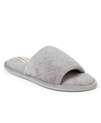 Women's Beatrice Quilted Microfiber Terry Slide Slipper