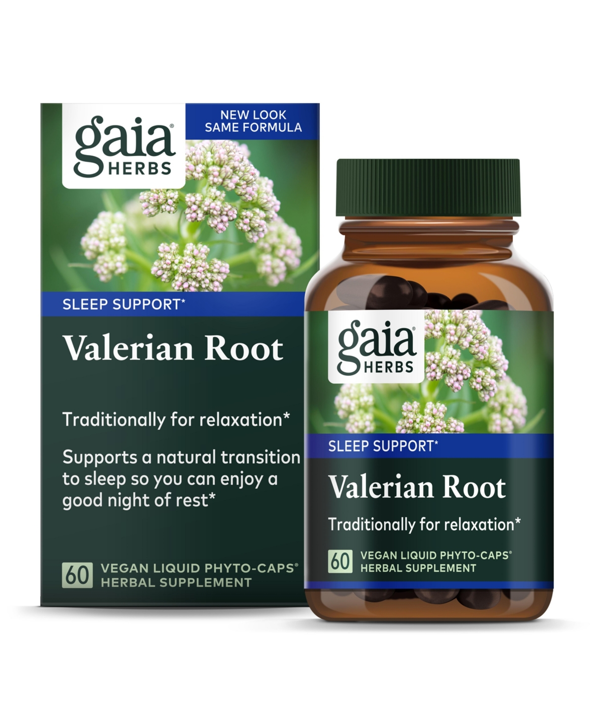 Valerian Root - Natural Sleep Support for a Natural Calm to Help Relaxation to Prepare for Sleep - With Organic Valerian Root Extract - 60