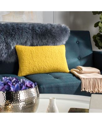 Indoor/Outdoor Soleil Solid 12" x 20" Pillow (Set of 2)